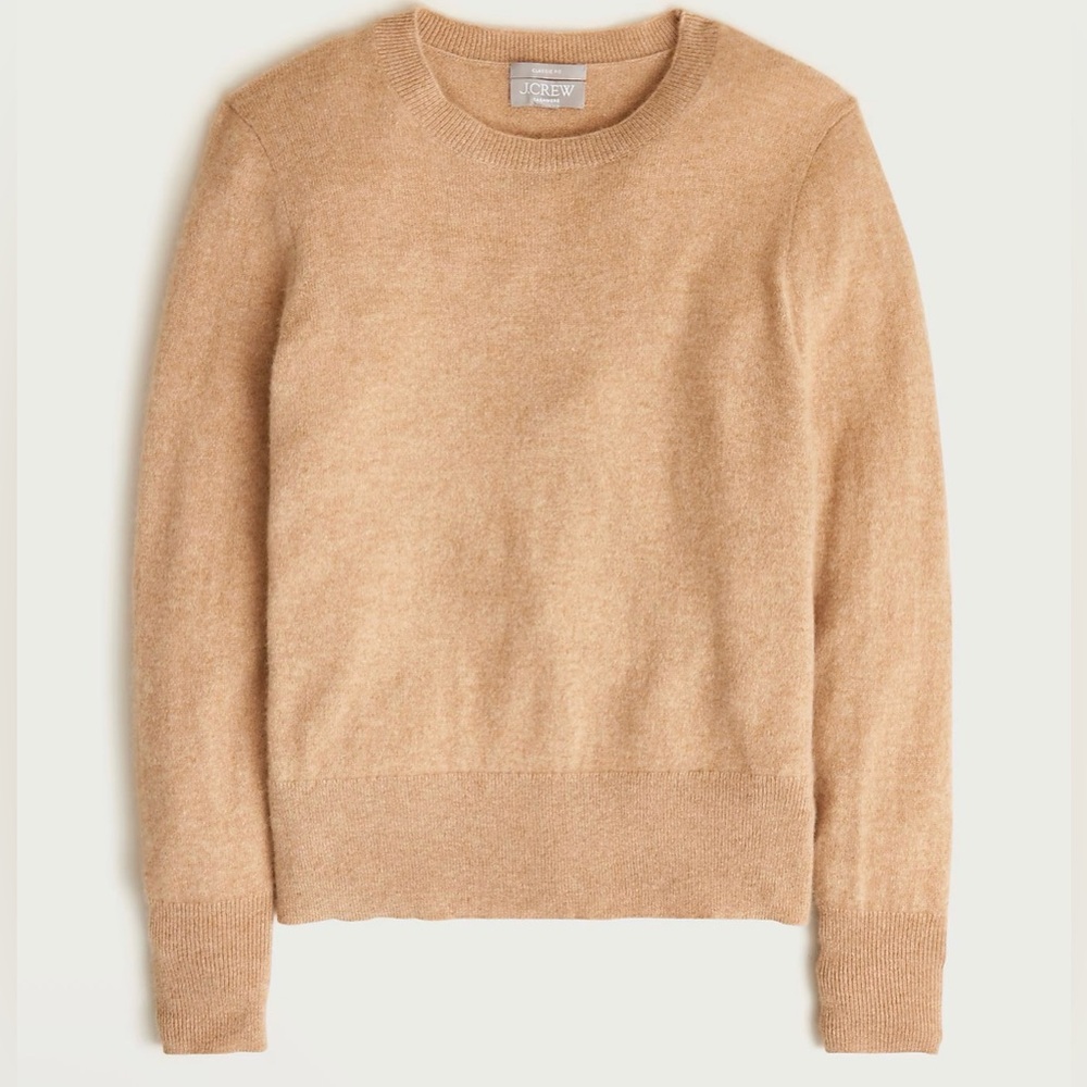 J. Crew Cashmere classic-fit crewneck sweater Size Small - Picture 3 of 8